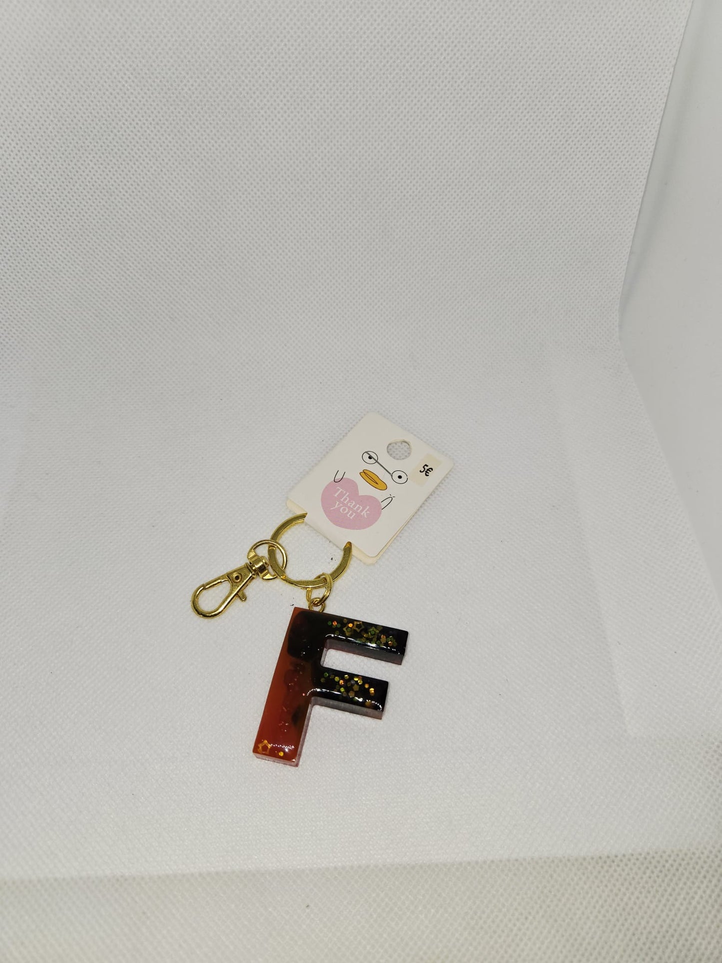 Porte-clefs lettre