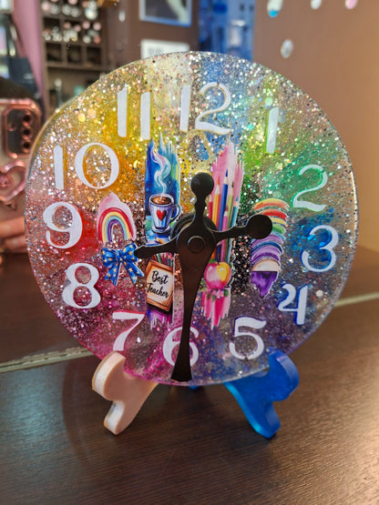 Horloge "Best teacher"