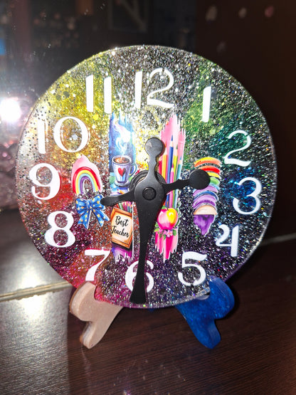 Horloge "Best teacher"