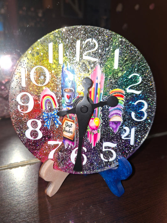 Horloge "Best teacher"