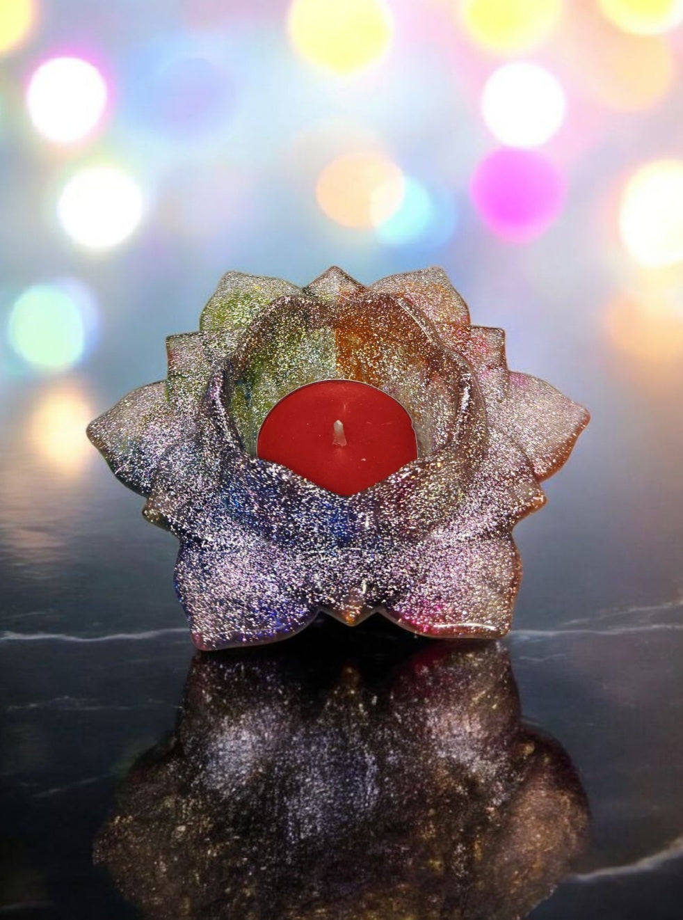 Bougeoir fleur de lotus